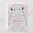 Search for hippo baby shower invitations Neutral