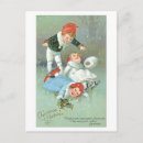 Search for vintage ice skating christmas cards Victorian