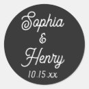 Search for bride and groom stickers Black