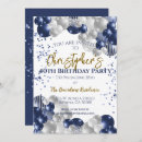 Search for gold glitter 40th birthday invitations Balloon