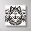 Search for wolf canvas prints Drawing
