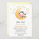 Search for we are over the moon baby shower invitations Cute