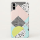 Search for geometric design cases Pastel colours