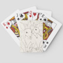 Search for rabbit playing cards Black and white