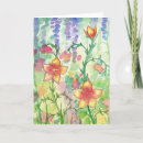 Search for flower blank cards Watercolor