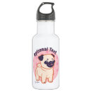 Search for pug water bottles Kawaii