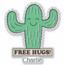 Search for funny cactus stickers Illustration