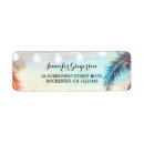 Search for sunset wedding return address labels Coastal
