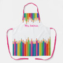 Search for pencils aprons Student