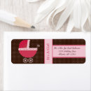 Search for pink carriage return address labels Buggy
