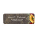 Search for red daisy return address labels Daisies