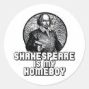 Search for will shakespeare stickers Play
