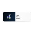 Search for carnival return address labels Blue