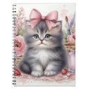 Search for cute fluffy notebooks Kitten