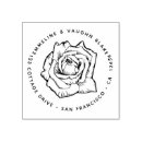 Search for rose rubber stamps Garden