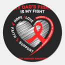 Search for red awareness stickers Heart disease awareness month