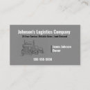 Search for logistics business cards Black
