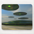 Search for flying saucers mouse mats Science fiction