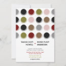 Search for polka dot wedding invitations Colourful