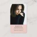 Search for rounded corners business cards Makeup artist
