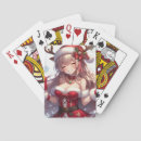 Search for anime girl playing cards Cute