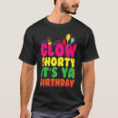 Search for glow party birthday tshirts Shorty