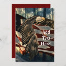 Search for bald eagles invitations Bird of prey