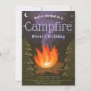 Search for smores bonfire invitations Forest