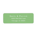 Search for wedding guest return address labels Minimalist