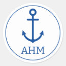 Search for blue anchor stickers Minimalist