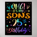 Search for 25th birthday posters Years