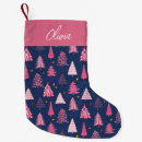 Search for pink and blue christmas stockings For kids