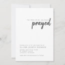 Search for prayed invitations Minimalist