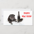 Search for funny photo new years cards Dog