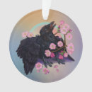 Search for black crows christmas tree decorations Bird