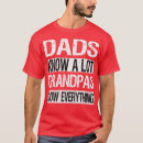 Search for grandpa knows everything tshirts Daughter