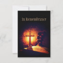 Search for christian cross funeral invitations Death
