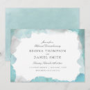 Search for turquoise rehearsal dinner invitations Teal
