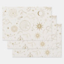 Search for stars wrapping paper Moon and stars