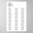 Search for classic wedding seating charts Minimal