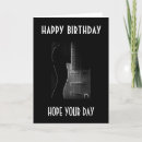 Search for guitarist birthday cards Band member