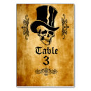 Search for halloween table cards Skull
