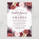 Search for marsala bridal shower invitations Watercolor