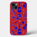 Search for blue guitar iphone cases Red