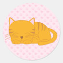 Search for orange tabby cat stickers Pets