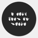 Search for talk to the hand stickers Asl