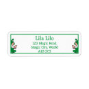Search for art party return address labels Elegant