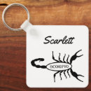 Search for birthday sign key rings Scorpio