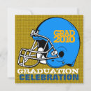 Search for football graduation invitations Sport