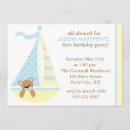 Search for sailboat birthday invitations Cute